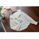 Miss Point Demon Hunting Notes Leg of Mutton Sleeve Ruffle Blouse(Reservation/Full Payment Without Shipping)